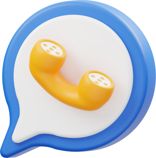 Contact Us 3D Icon